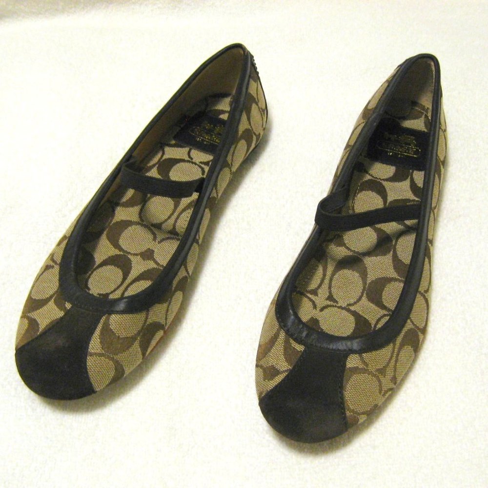 COACH "JUDEY" BALLET FLATS SHOES